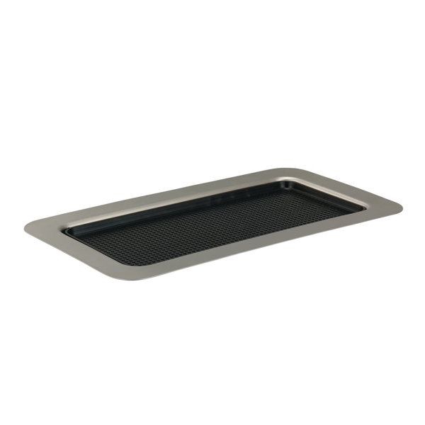 Service Ideas Stainless Steel Beverage Serving Tray Wayfair Canada